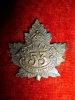 53rd Battalion (Prince Albert, Saskatchewan) Collar Badge     